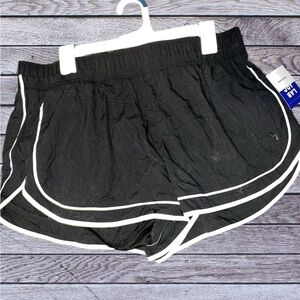 Joy Lab Black Women's Athletic Shorts Built in Brief
